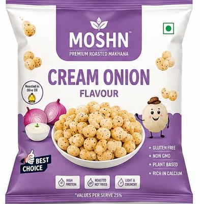 MOSHN Cream Onion Makhana