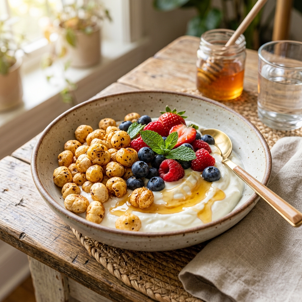 Makhana Breakfast Bowl